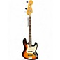 Used Fender Standard Jazz Bass 3 Color Sunburst Electric Bass Guitar thumbnail