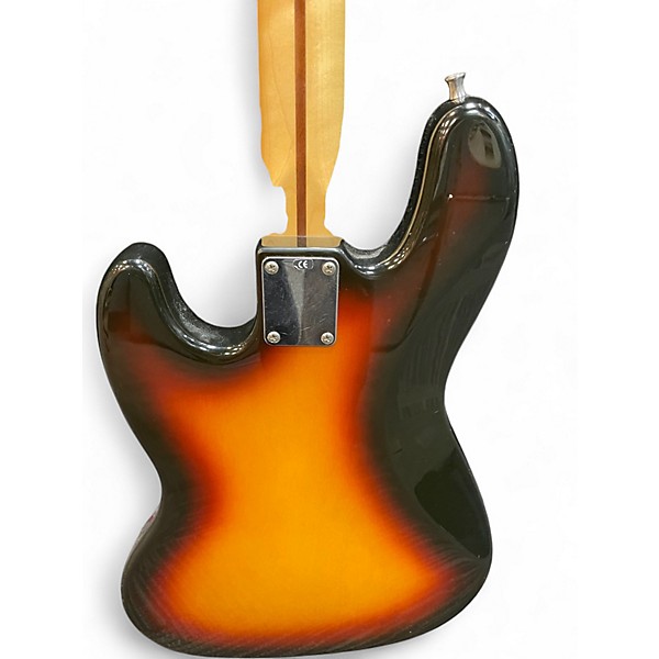 Used Fender Standard Jazz Bass 3 Color Sunburst Electric Bass Guitar