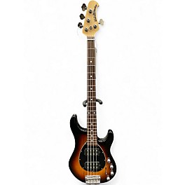 Used Ernie Ball Music Man Sterling HH 3 Color Sunburst Electric Bass Guitar