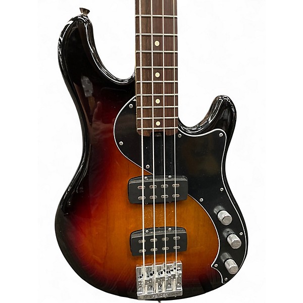 Used 2014 Fender American Standard HH Dimension Bass IV 3 Color Sunburst Electric Bass Guitar