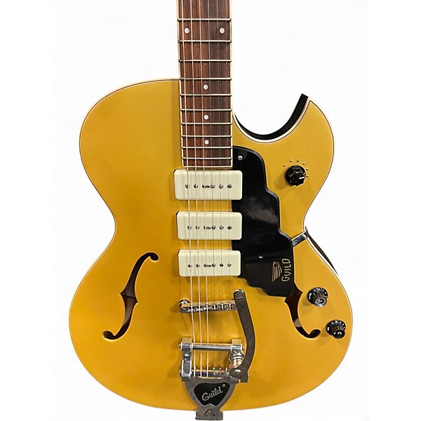 Used Guild SFJET 190 GOLD Hollow Body Electric Guitar
