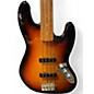 Used Fender Jaco Pastorius Signature Fretless Jazz Bass 3 Color Sunburst Electric Bass Guitar