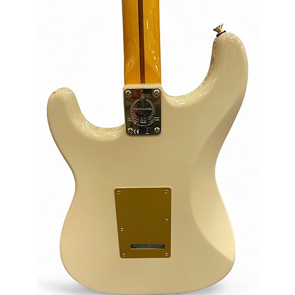 Used Fender 60th Anniversary Stratocaster GOLD AND TAN Solid Body Electric Guitar