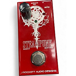 Used J.Rockett Audio Designs Steampunk Boost/Buffer Effect Pedal