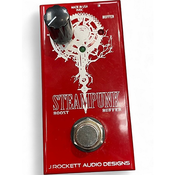 Used J.Rockett Audio Designs Steampunk Boost/Buffer Effect Pedal