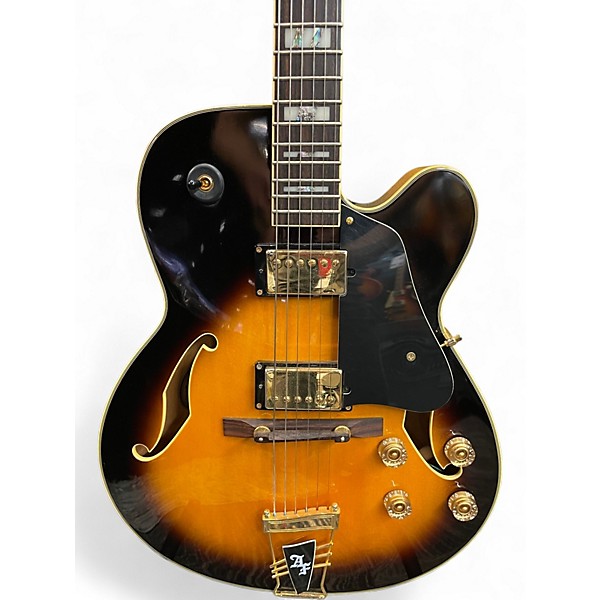 Used Ibanez AF120 2 Color Sunburst Hollow Body Electric
