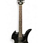 Used B.C. Rich NJ Series Mockingbird Black Solid Body Electric Guitar thumbnail