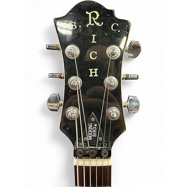 Used B.C. Rich NJ Series Mockingbird Black Solid Body Electric Guitar