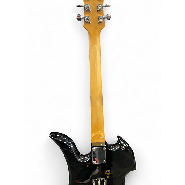 Used B.C. Rich NJ Series Mockingbird Black Solid Body Electric Guitar