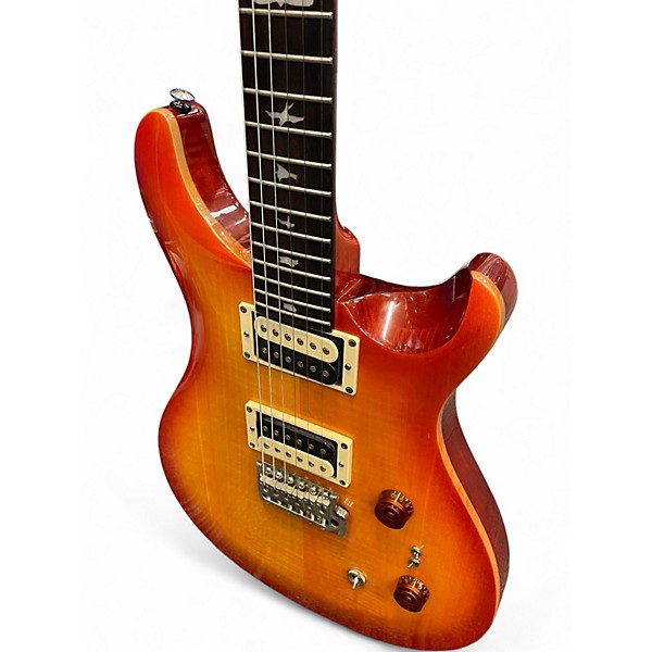 Used PRS SE Custom 24-08 sunburst Solid Body Electric Guitar