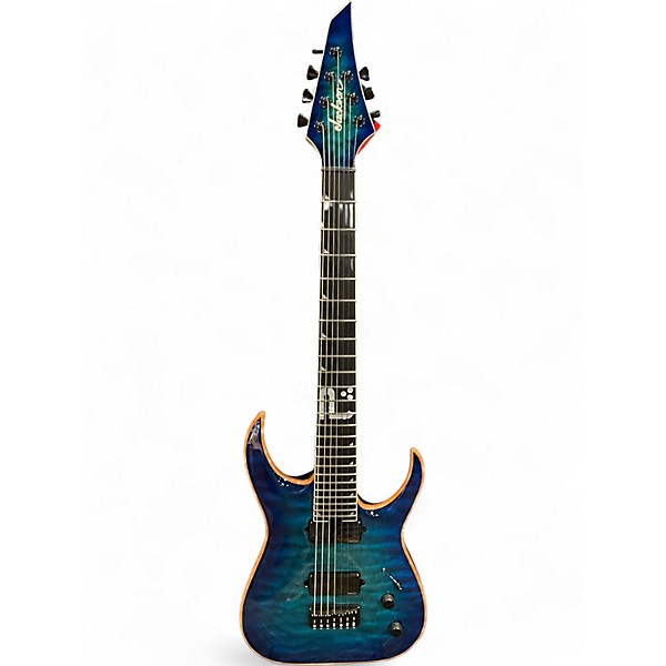 Used 2015 Jackson MISHA MANSOOR JUGGERNAUGHT BULB HT7 LAGUNA BURST Solid Body Electric Guitar