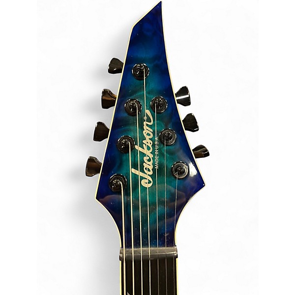 Used 2015 Jackson MISHA MANSOOR JUGGERNAUGHT BULB HT7 LAGUNA BURST Solid Body Electric Guitar