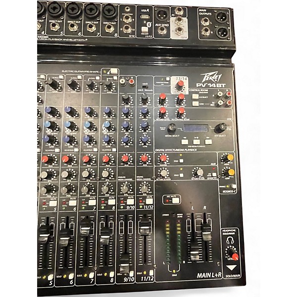 Used Peavey PV14BT Unpowered Mixer