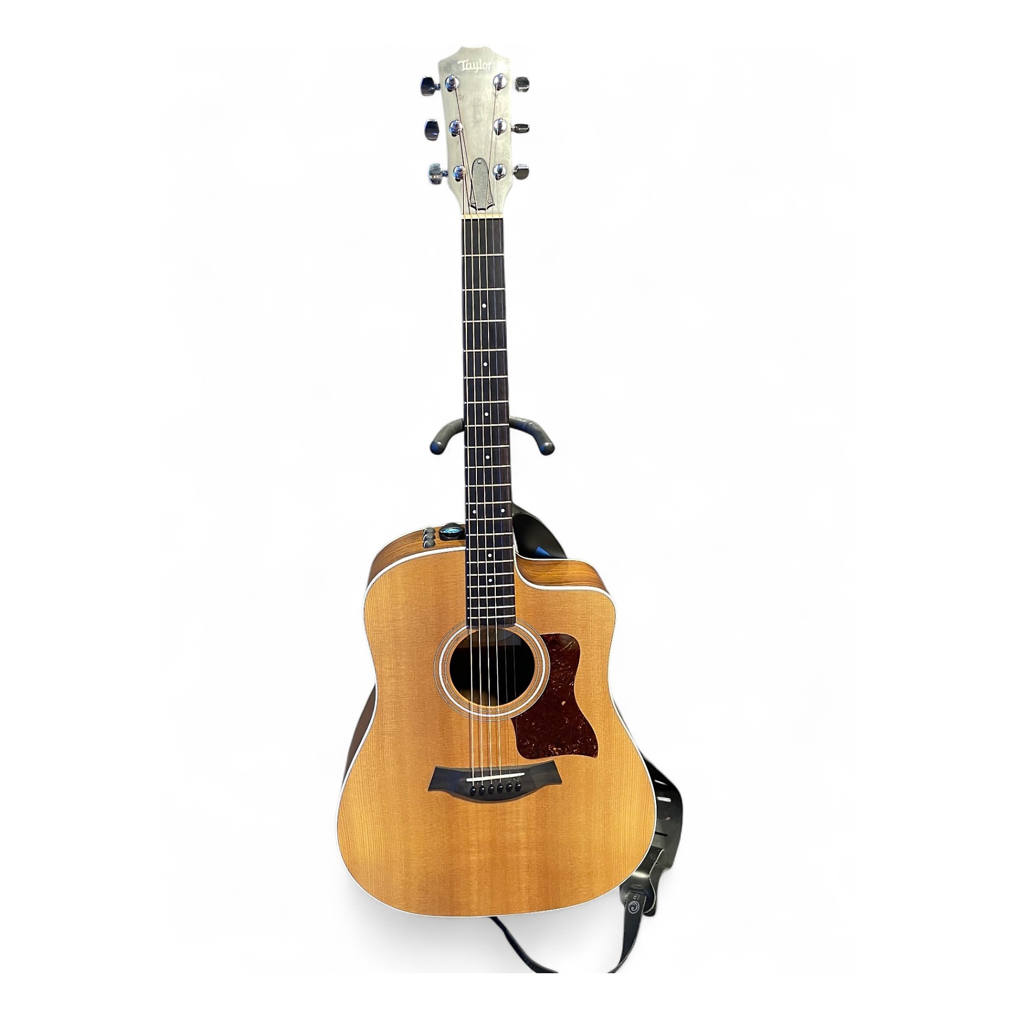 Used Taylor 210CE Natural Acoustic Electric Guitar Natural