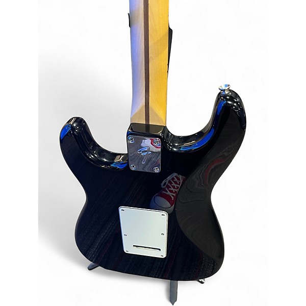 Used Fender Standard Stratocaster Black Solid Body Electric Guitar