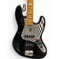 Used GAMMA JAZZ BASS Black Electric Bass Guitar