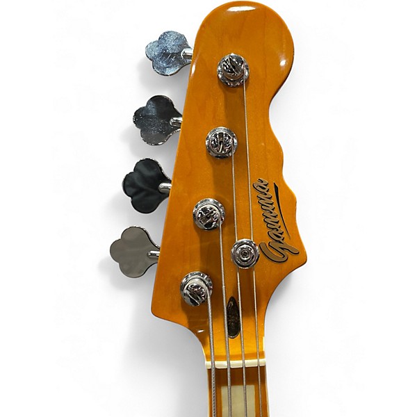 Used GAMMA JAZZ BASS Black Electric Bass Guitar