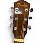 Used Fender CD60CE Dreadnought Natural Acoustic Electric Guitar