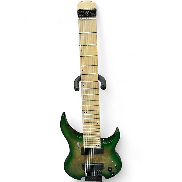 Used Legator GHOST G8 GREEN BURST Solid Body Electric Guitar