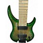 Used Legator GHOST G8 GREEN BURST Solid Body Electric Guitar