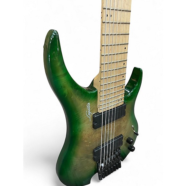 Used Legator GHOST G8 GREEN BURST Solid Body Electric Guitar