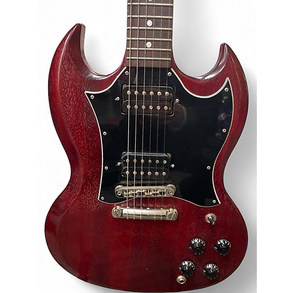 Used 2017 Gibson SG Cherry Solid Body Electric Guitar