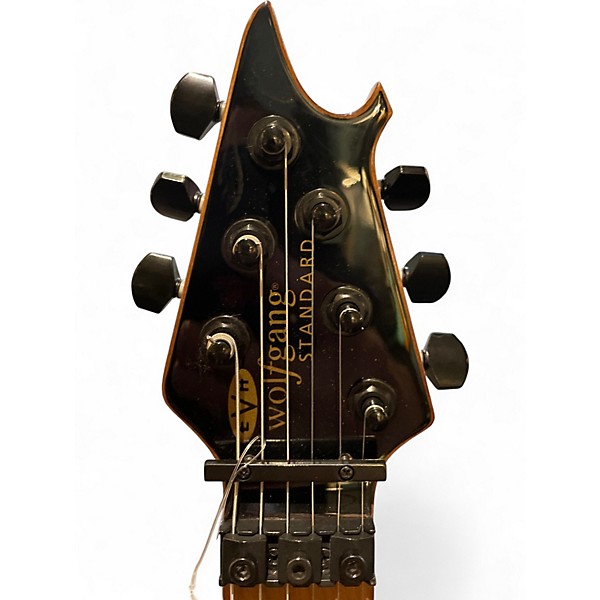 Used EVH Wolfgang Standard Silver Sparkle Solid Body Electric Guitar