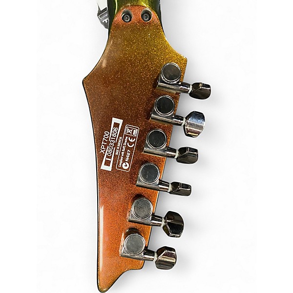 Used Ibanez XPT700 ORANGE CHAMELEON Solid Body Electric Guitar