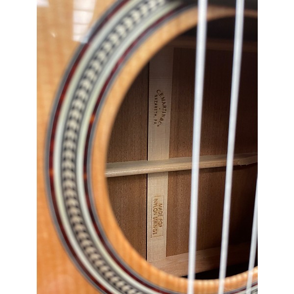 Used 2017 Martin 000C Natural Classical Acoustic Electric Guitar