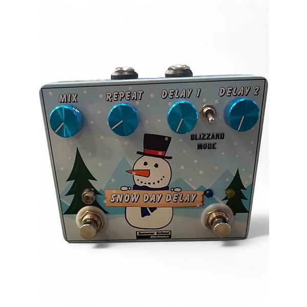 Used Summer School Electronics Snow Day Delay Effect Pedal