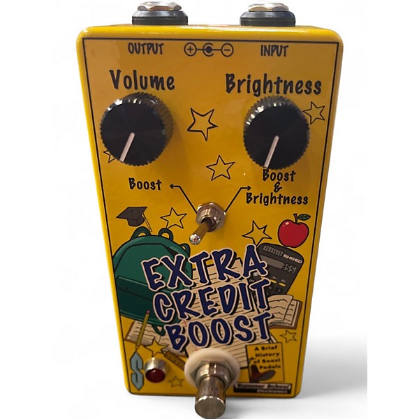 Used Summer School Electronics Extra Credit Boost Effect Pedal