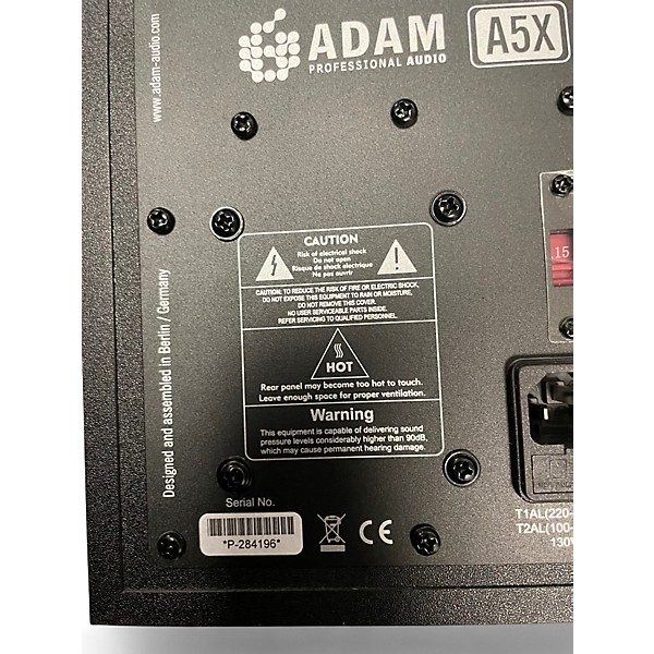Used ADAM Audio A5X Pair Powered Monitor