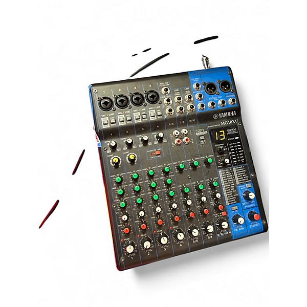 Used Yamaha MG10XU 10 Channel Mixer with Effects Unpowered Mixer