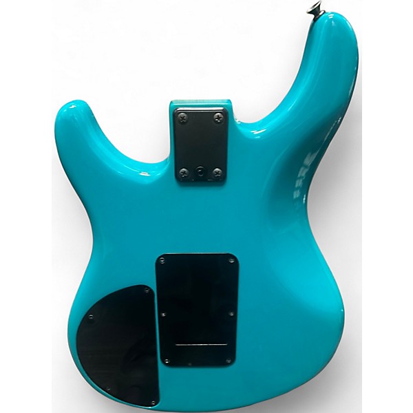 Used 1980s Peavey Nitro III Teal Solid Body Electric Guitar