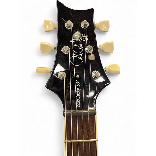 Used PRS SE Doublecut McCarty 594 Black Gold Burst Solid Body Electric Guitar