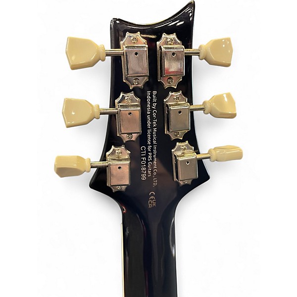 Used PRS SE Doublecut McCarty 594 Black Gold Burst Solid Body Electric Guitar