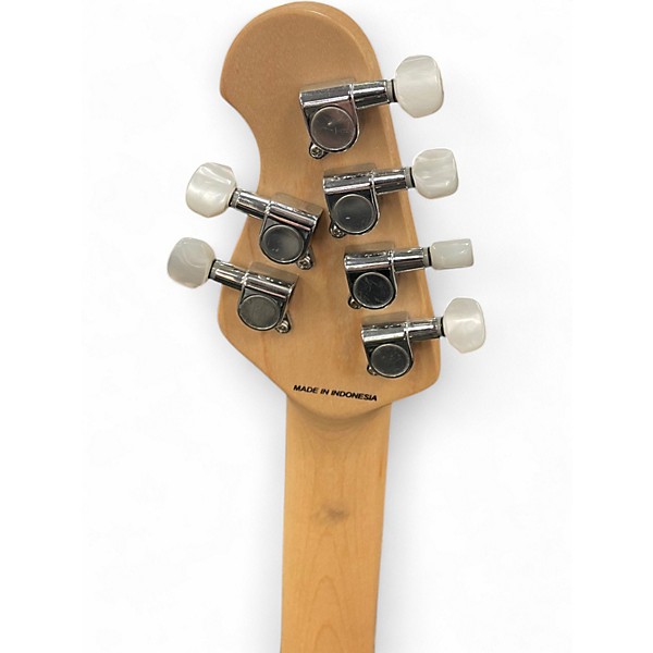 Used 2020s Sterling by Music Man AX40 Translucent Pink Solid Body Electric Guitar