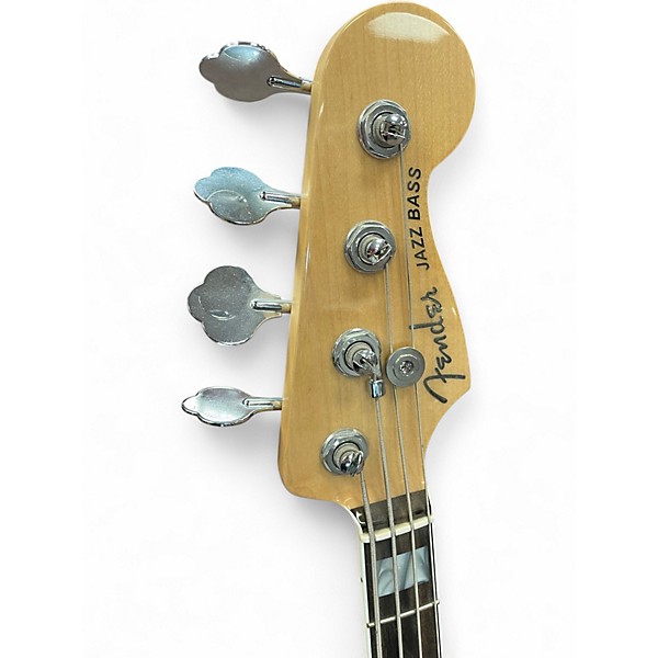 Used Fender American Elite Jazz Bass 3 Color Sunburst Electric Bass Guitar