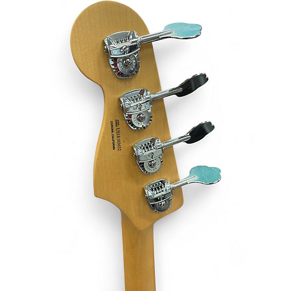 Used Fender American Elite Jazz Bass 3 Color Sunburst Electric Bass Guitar