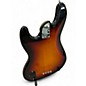 Used Fender American Elite Jazz Bass 3 Color Sunburst Electric Bass Guitar