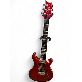 Used PRS SE Custom 24 Red Solid Body Electric Guitar