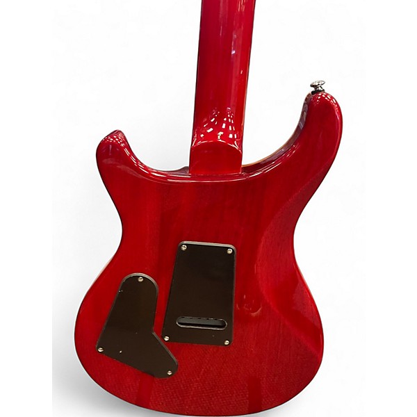 Used PRS SE Custom 24 Red Solid Body Electric Guitar
