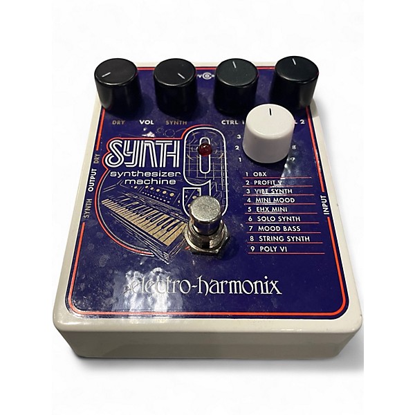 Used Electro-Harmonix SYNTH9 Synthesizer Effect Pedal