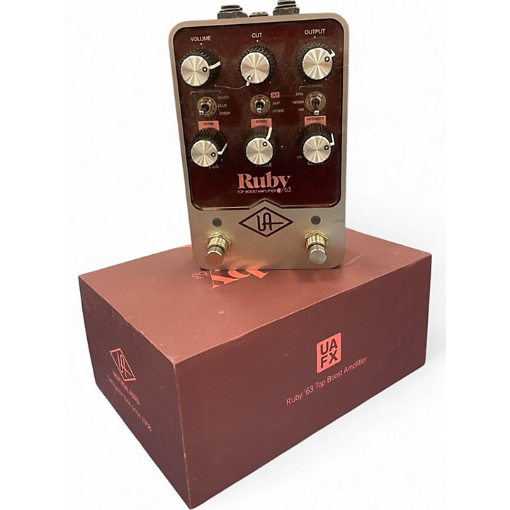 ギター Universal Audio UAFX Ruby '63 Universal Audio UAFX Ruby '63 – United States