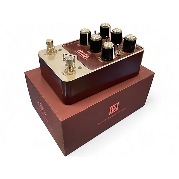 Used Universal Audio UAFX Ruby '63 Top Boost Amplifier