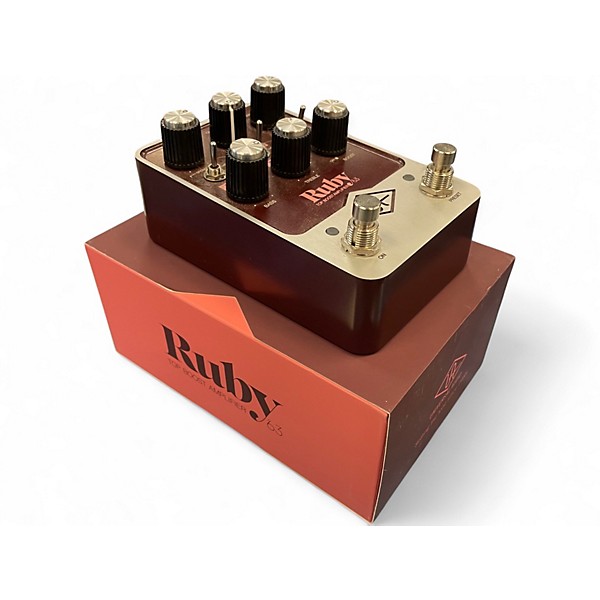 ギター Ruby '63 Top Boost Amplifier / UAFX Universal Audio UAFX Ruby '63 Top Boost Amplifier Effects