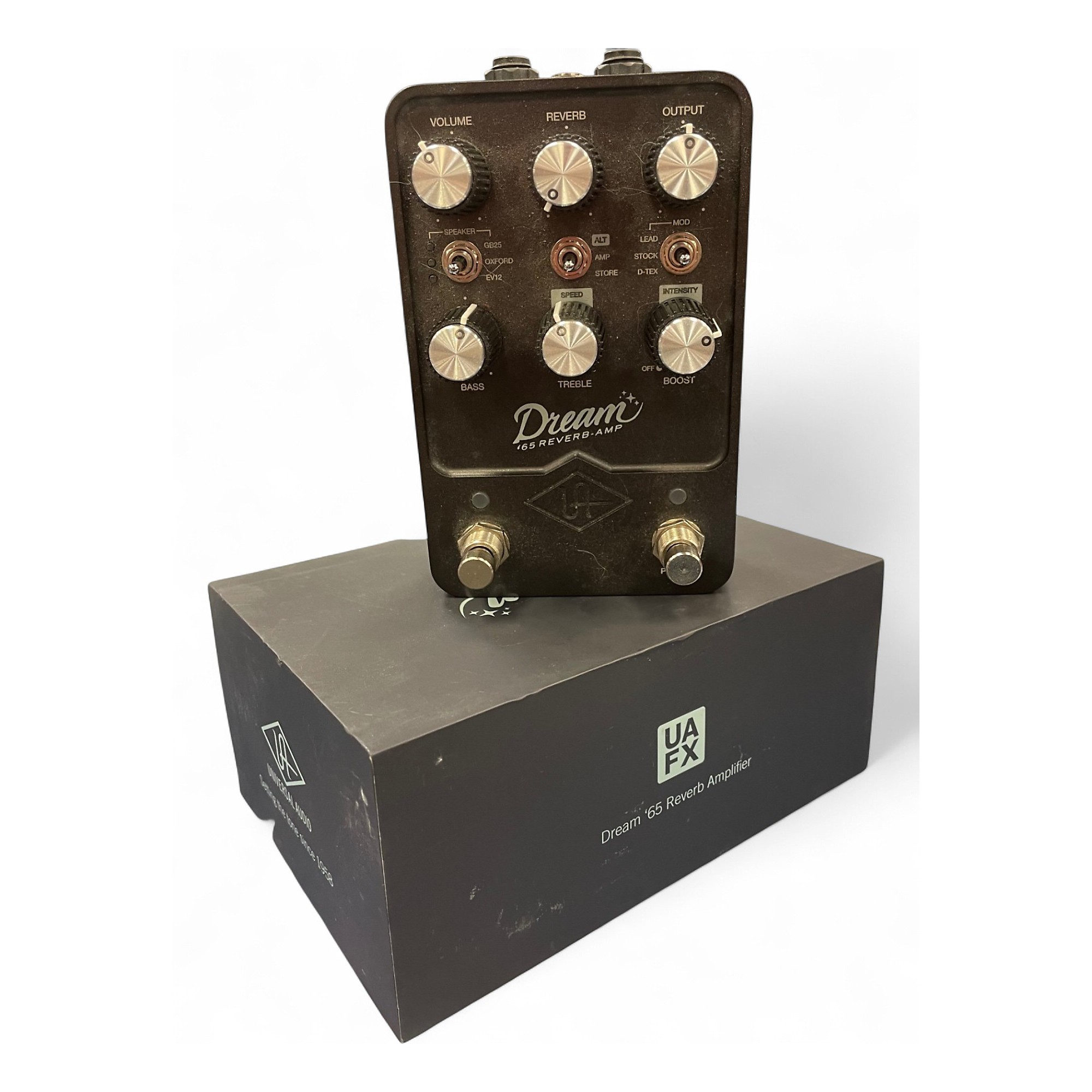 Used Universal Audio UAFX Dream '65 Reverb Amp Guitar Preamp