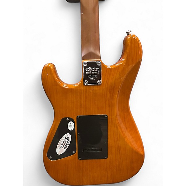 Used Schecter Guitar Research Diamond SERIES VAN RUYS Natural Solid Body Electric Guitar