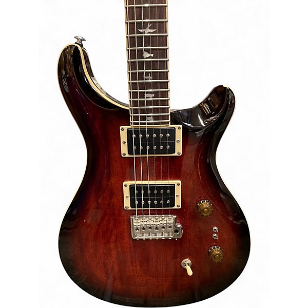 Used PRS SE Custom 24 AMBER BURST Solid Body Electric Guitar