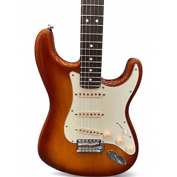 Used Fender American Professional II Stratocaster Sienna Sunburst Solid Body Electric Guitar